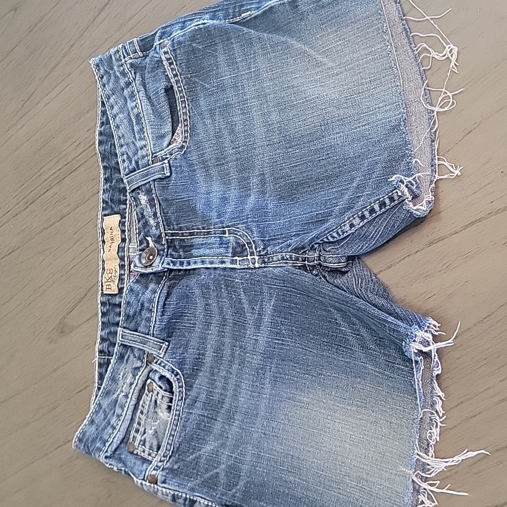 BKE Distressed Shorts